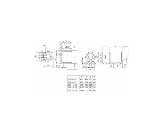 Бойлер TIKI GBF 100V9 (700148), изображение 2 Бойлер TIKI GBF 100V9 (700148), изображение 2