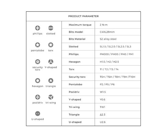 Отвертка Xiaomi HOTO 28 в 1 (QWLSD009), изображение 8 Отвертка Xiaomi HOTO 28 в 1 (QWLSD009), изображение 8