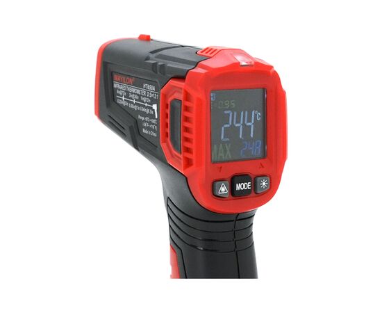 Пирометр Mayilon инфракрасный HT-650A, Black (HT-650A), изображение 4 Пирометр Mayilon инфракрасный HT-650A, Black (HT-650A), изображение 4
