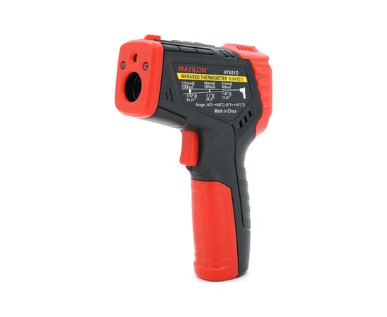 Пирометр Mayilon инфракрасный HT-651D, Black (HT-651D), изображение 5 Пирометр Mayilon инфракрасный HT-651D, Black (HT-651D), изображение 5