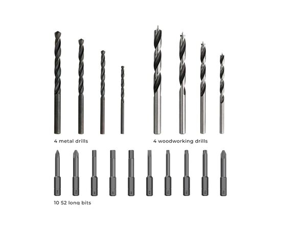 Шуруповерт Xiaomi HOTO 12V Brushless Drill Black (QWLDZ001), изображение 11