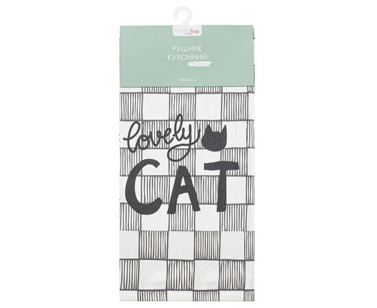 Полотенце Home Line кухонное Lovely Cat 40x60 см (182816)