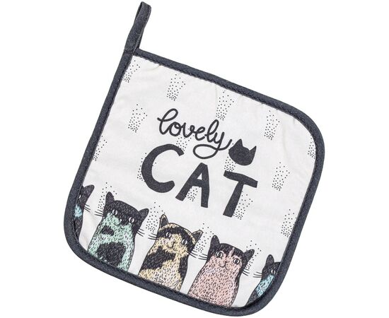 Кухонна прихватка Home Line Lovely Cat 20x20 см (182834)