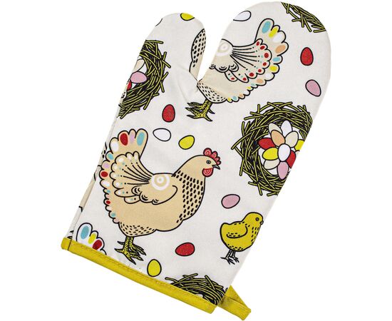 Кухонная прихватка Home Line Рукавица Курочки 17x28 см (182829)