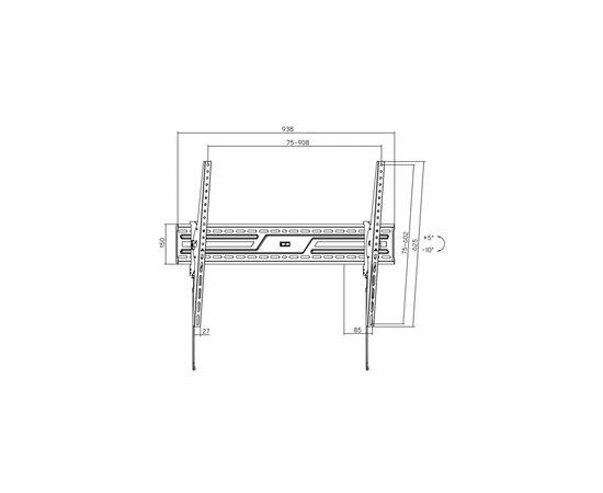 Кронштейн AGN AGN100-690T, изображение 12 Кронштейн AGN AGN100-690T, изображение 12