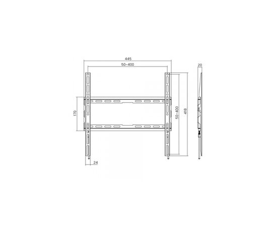 Кронштейн AGN AGN70-440F, изображение 5 Кронштейн AGN AGN70-440F, изображение 5