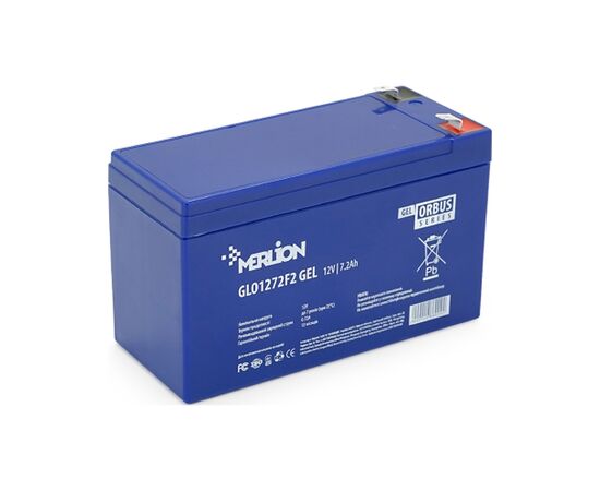 Батарея к ИБП Merlion GLO 12V 7.2Ah GEL (GLO1272F2 GEL)