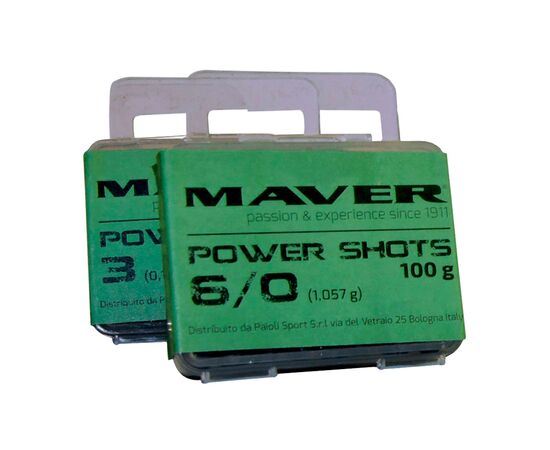 Грузило Maver набір Power Shots 6/0 (1.057g) 100g (1300.36.00)