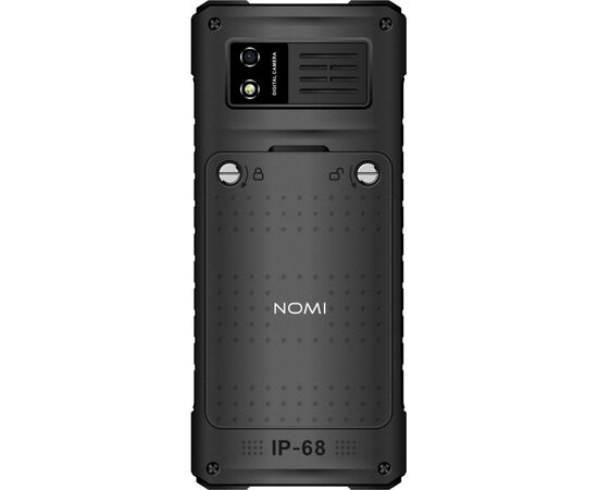 Мобільний телефон Nomi i2420 Black Grey, зображення 3 Мобільний телефон Nomi i2420 Black Grey, зображення 3