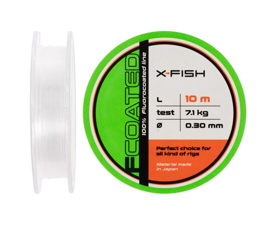 Флюорокарбон X-Fish FCoated 10m 0.30mm 7.1kg (1917.01.28)