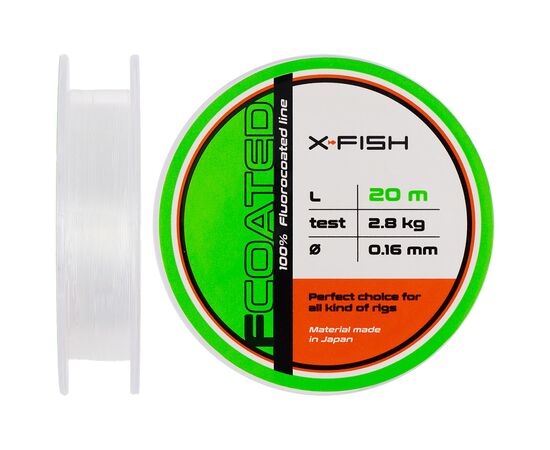 Флюорокарбон X-Fish FCoated 20m 0.16mm 2.8kg (1917.01.41)