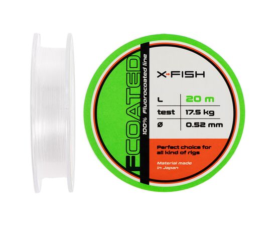 Флюорокарбон X-Fish FCoated 20m 0.52mm 17.5kg (1917.01.55)