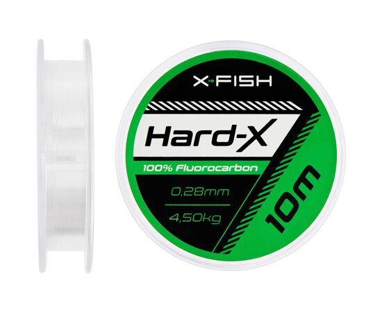 Флюорокарбон X-Fish Hard-X 10m (clear) 0.28mm 4.50kg (1917.03.69)