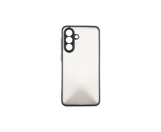 Чехол для мобильного телефона Dengos Kit Samsung Galaxy A56 Matte + glass (Black) (DG-KM-141), изображение 2 Чехол для мобильного телефона Dengos Kit Samsung Galaxy A56 Matte + glass (Black) (DG-KM-141), изображение 2