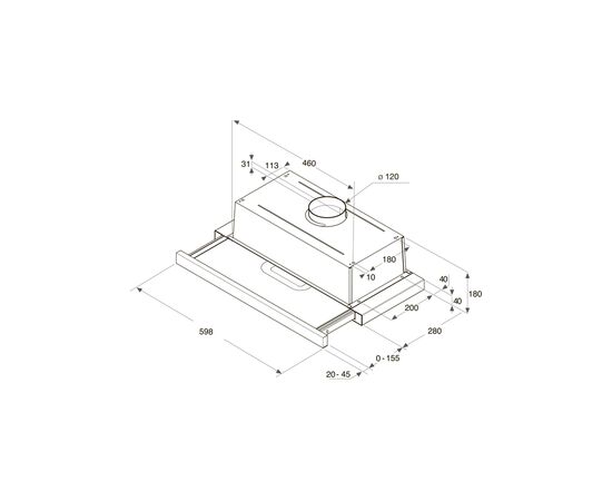 Витяжка кухонна Whirlpool AKR 750 GK (AKR750GK), зображення 3