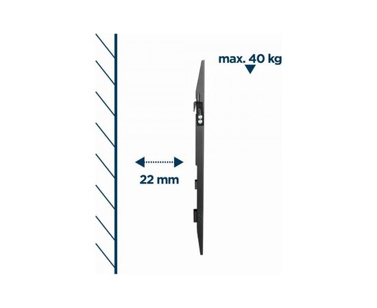 Кронштейн Gembird WM-70F-02, зображення 5 Кронштейн Gembird WM-70F-02, зображення 5