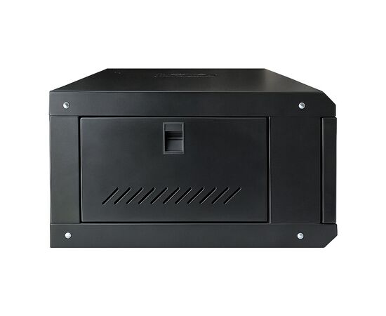 Шкаф настенный GEAR 4U 19" 600x450x280 мм, + полка 19", black (GWMSN-4U-600-450), изображение 2 Шкаф настенный GEAR 4U 19" 600x450x280 мм, + полка 19", black (GWMSN-4U-600-450), изображение 2