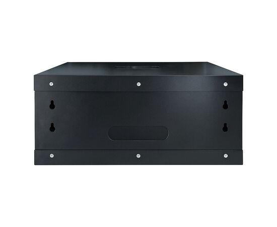 Шкаф настенный GEAR 4U 19" 600x450x280 мм, + полка 19", black (GWMSN-4U-600-450), изображение 3 Шкаф настенный GEAR 4U 19" 600x450x280 мм, + полка 19", black (GWMSN-4U-600-450), изображение 3