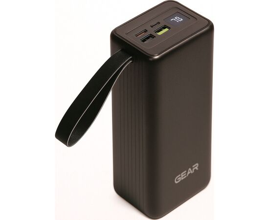 Батарея универсальная GEAR 50000mAh, PD/22.5W, black (SP05)