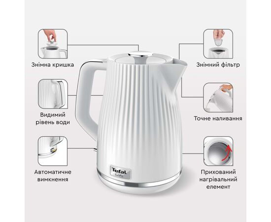 Электрочайник Tefal KO250130, изображение 12 Электрочайник Tefal KO250130, изображение 12