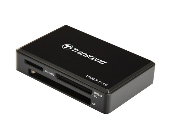 Зчитувач флеш-карт Transcend USB 3.1 Gen 1 Type-C SD/microSD/CompactFlash/Memory Stick (TS-RDC8K2)