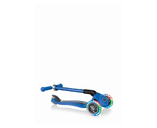 Самокат Globber Primo Foldable Lights Синий (432-100), изображение 5 Самокат Globber Primo Foldable Lights Синий (432-100), изображение 5