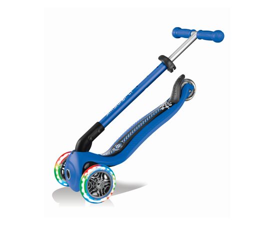 Самокат Globber Primo Foldable Lights Синий (432-100), изображение 8 Самокат Globber Primo Foldable Lights Синий (432-100), изображение 8
