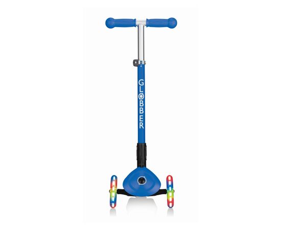 Самокат Globber Primo Foldable Lights Синий (432-100), изображение 9 Самокат Globber Primo Foldable Lights Синий (432-100), изображение 9