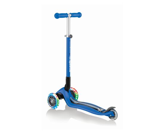Самокат Globber Primo Foldable Lights Синий (432-100)