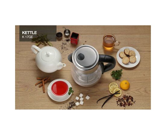 Электрочайник Gorenje K 17 GE (K17GE), изображение 2 Электрочайник Gorenje K 17 GE (K17GE), изображение 2