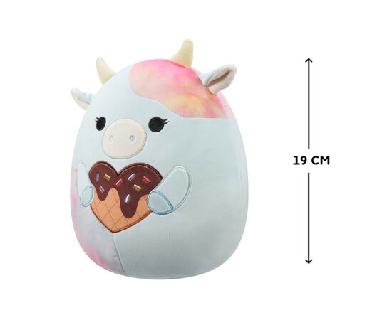 Мягкая игрушка Squishmallows Коровка Каедия 19 см (SQVA00861), изображение 2