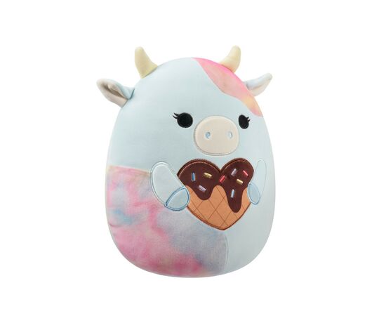 Мягкая игрушка Squishmallows Коровка Каедия 19 см (SQVA00861), изображение 3