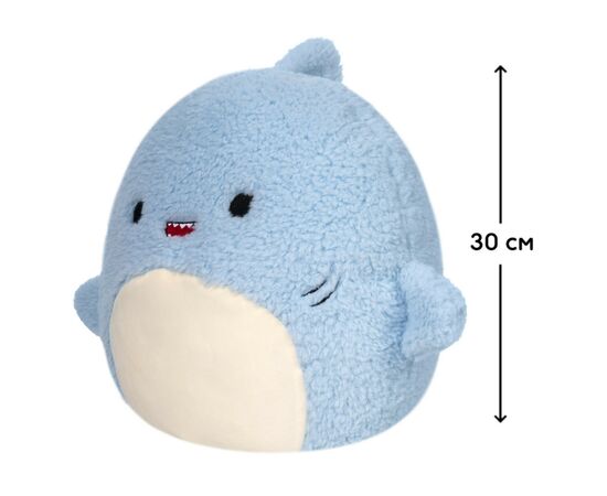 Мягкая игрушка Squishmallows Акула Дэйви 30 см (SQCR03538), изображение 2