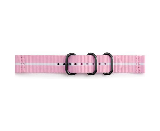 Ремешок для смарт-часов Samsung Gear Premium Nato Pink-White (GP-R600BREECAE), изображение 3 Ремешок для смарт-часов Samsung Gear Premium Nato Pink-White (GP-R600BREECAE), изображение 3