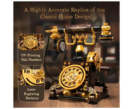 Конструктор Pantasy Original - Retro Phone (85018), изображение 3 Конструктор Pantasy Original - Retro Phone (85018), изображение 3