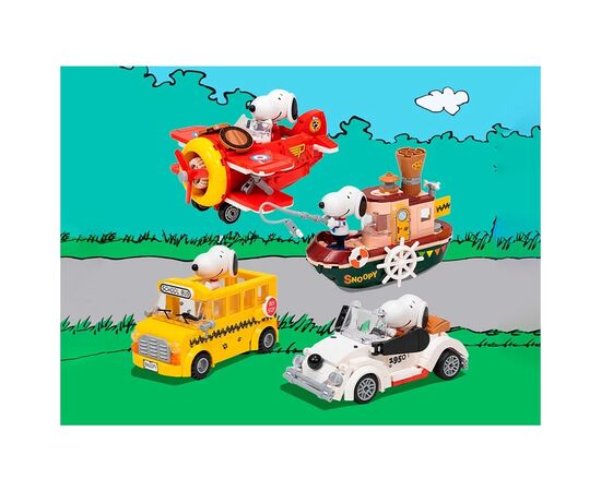Конструктор Pantasy Snoopy - Биплан (86903), изображение 9 Конструктор Pantasy Snoopy - Биплан (86903), изображение 9