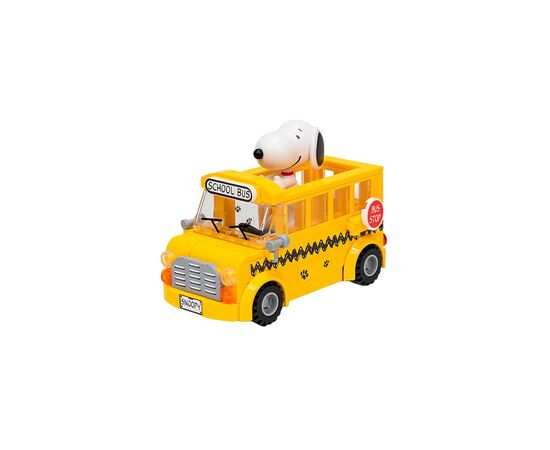 Конструктор Pantasy Snoopy - Школьный автобус (86906)