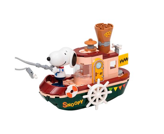 Конструктор Pantasy Snoopy - Пароход (86907)