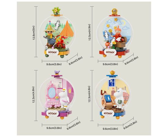Конструктор Pantasy Moomin - Гардероб Сноркмайдена (87208), изображение 5 Конструктор Pantasy Moomin - Гардероб Сноркмайдена (87208), изображение 5