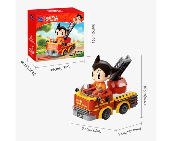 Конструктор Pantasy Astro Boy - Пожарная машина (86210), изображение 6 Конструктор Pantasy Astro Boy - Пожарная машина (86210), изображение 6