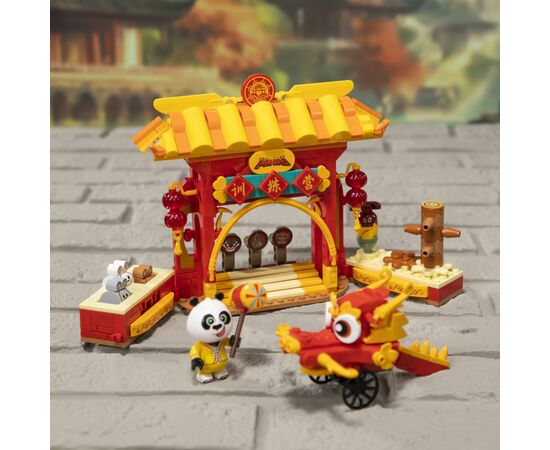 Конструктор Pantasy Kungfu Panda - Тренировочный лагерь (86515), изображение 2 Конструктор Pantasy Kungfu Panda - Тренировочный лагерь (86515), изображение 2
