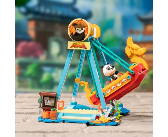 Конструктор Pantasy Kungfu Panda - Катание на пиратском корабле (86516), изображение 3 Конструктор Pantasy Kungfu Panda - Катание на пиратском корабле (86516), изображение 3