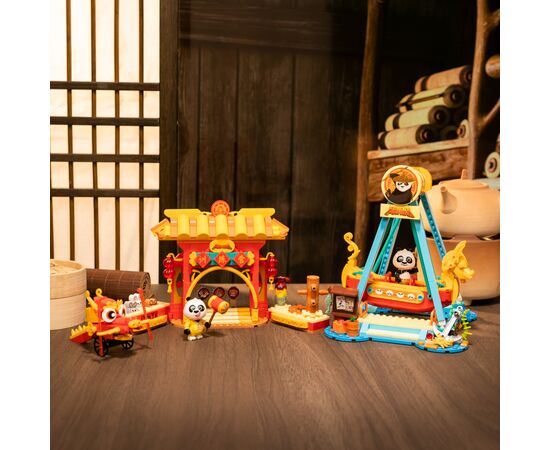 Конструктор Pantasy Kungfu Panda - Катание на пиратском корабле (86516), изображение 6 Конструктор Pantasy Kungfu Panda - Катание на пиратском корабле (86516), изображение 6
