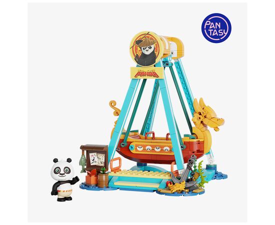 Конструктор Pantasy Kungfu Panda - Катание на пиратском корабле (86516)