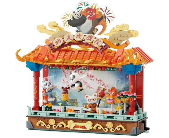 Конструктор Pantasy Kungfu Panda -Кунгфу Театр (86514)