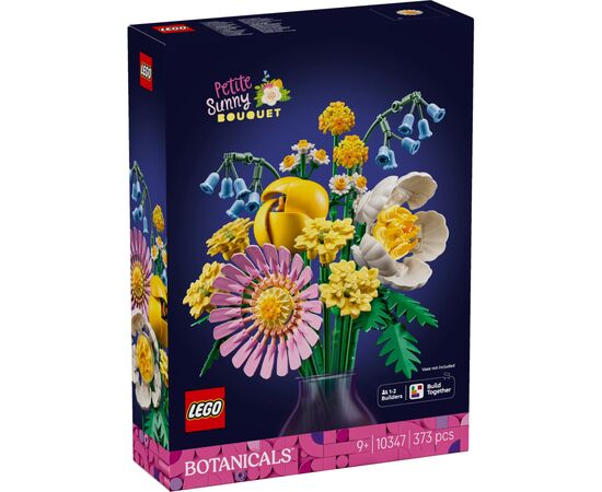 Конструктор LEGO Botanicals Миниатюрный солнечный букет (10347)
