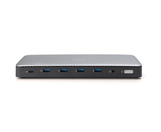 Порт-реплікатор Digitus USB-C > 3xHDMI/2xDP/4xUSB-A/USB-C/RJ54/DC/Audio (DA-70918), зображення 4 Порт-реплікатор Digitus USB-C > 3xHDMI/2xDP/4xUSB-A/USB-C/RJ54/DC/Audio (DA-70918), зображення 4
