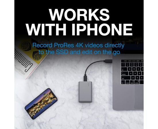 Накопитель SSD USB Type-C 500GB Mobile Secure LaCie (STKH500800), изображение 12 Накопитель SSD USB Type-C 500GB Mobile Secure LaCie (STKH500800), изображение 12