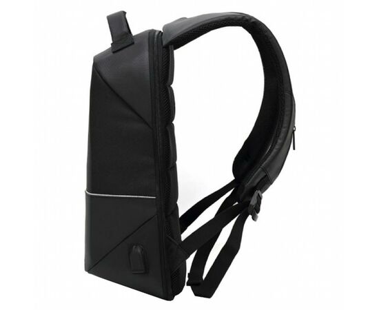 Рюкзак для ноутбука Frime 15.6" (Shell Black), изображение 3 Рюкзак для ноутбука Frime 15.6" (Shell Black), изображение 3