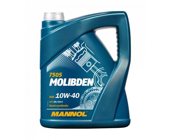 Моторное масло Mannol MOLIBDEN 5л 10W-40 (MN7505-5)